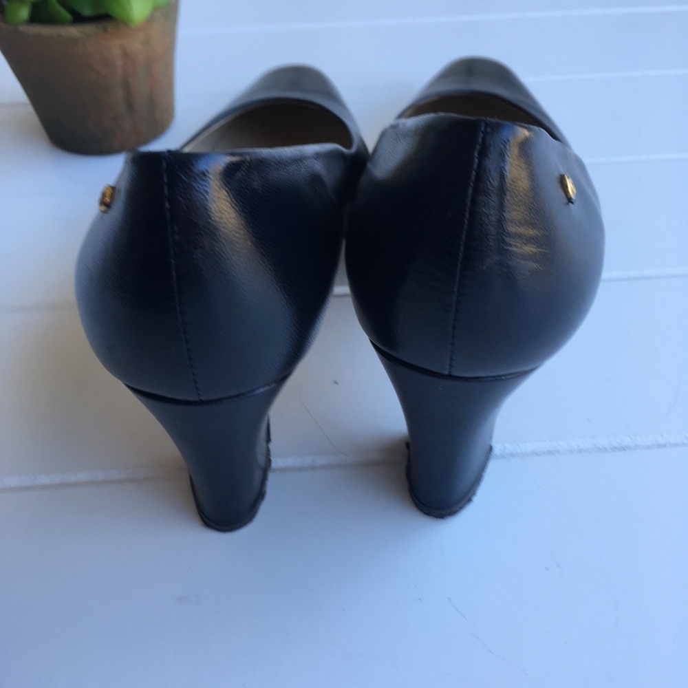 [Etienne Aigner] Classic Black Taylor Heels Retro - Picture 6 of 8